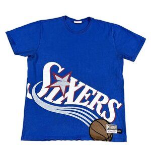 Philadelphia 76ers T-Shirt Men’s Large Mitchell & Ness Iverson Hardwood Classics